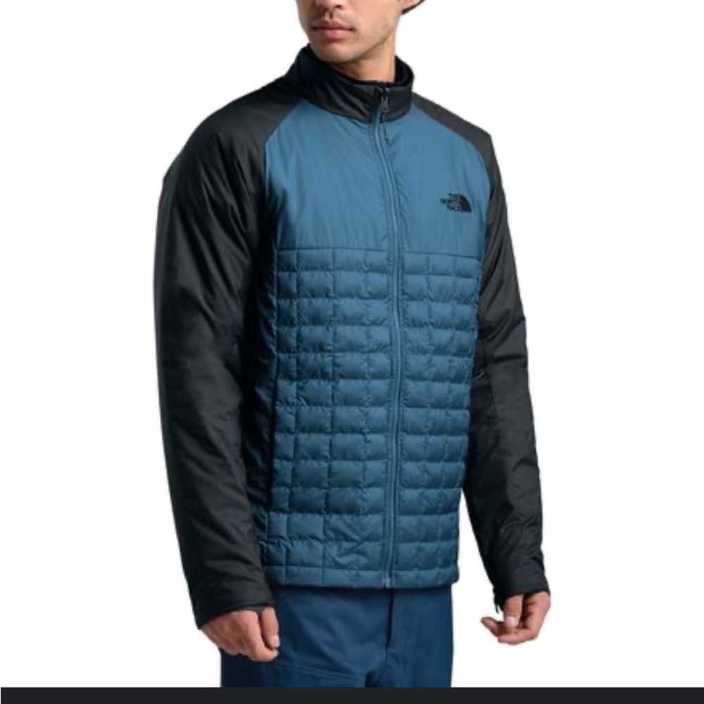 The North Face Blue and Black Jacket